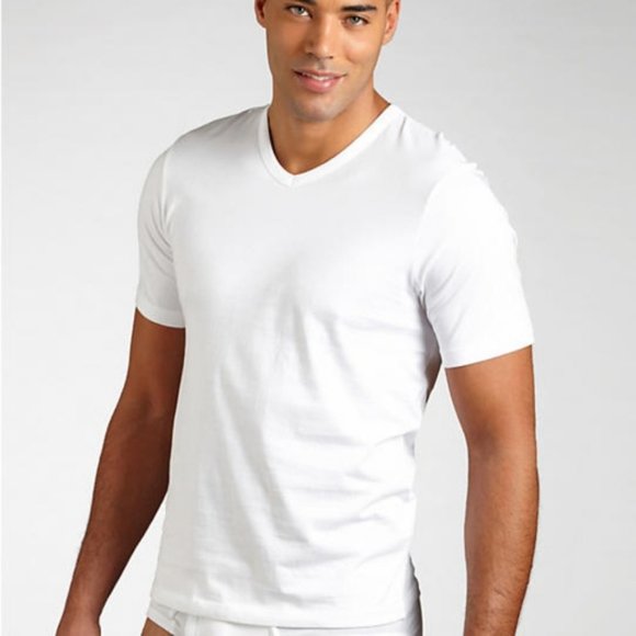 hugo boss v neck t shirt